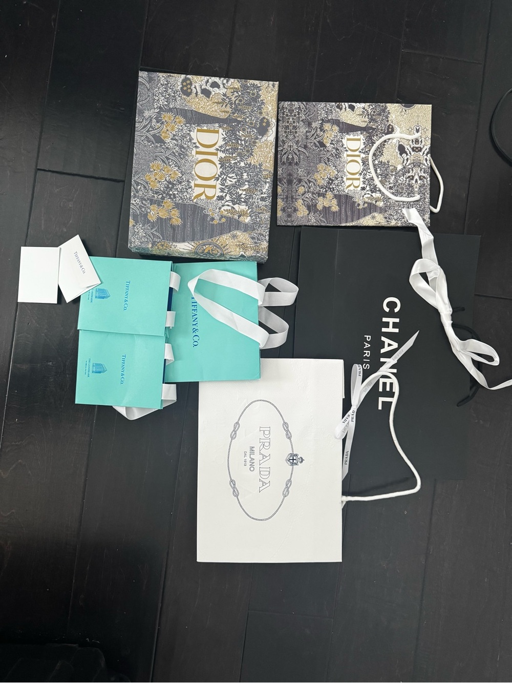 Luxury Bags (Chanel, Tiffany, Prada, Dior)